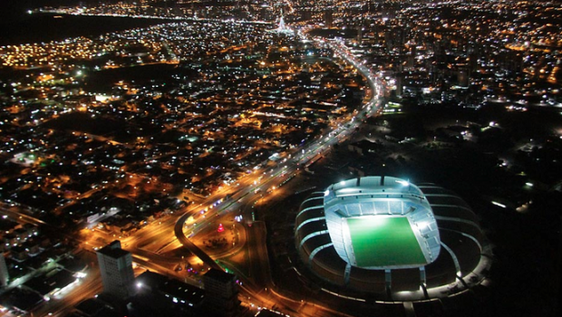 Arena das Dunas é um dos focos de investigações do MPF e do envolvimento de políticos com empreiteiras (Foto: Canindé Soares)