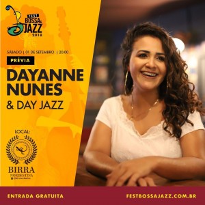 Dayanne Nunes na Birra Nordestina - Prévia do Bossa e Jazz - 1ºde Setembro