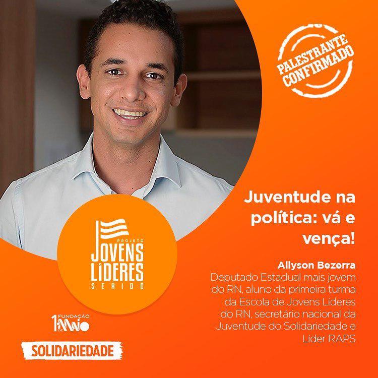 Deputado Falara Sobre Juventude Na Politica No Serido