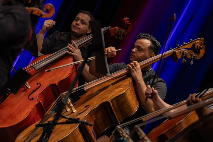 OSRN terá jovens no palco, também regendo músicos (Foto: divulgação)