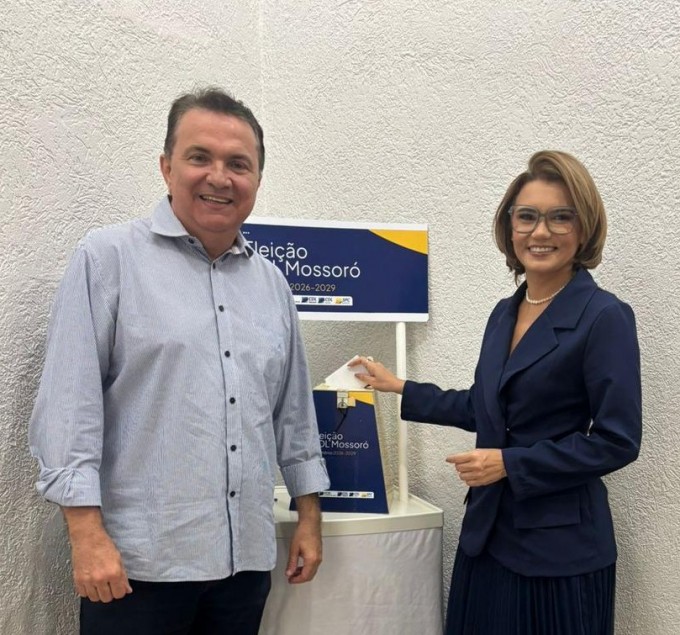 Damásio e Stella foram eleitos nessa quinta-feira Foto: CDL Mossoró)