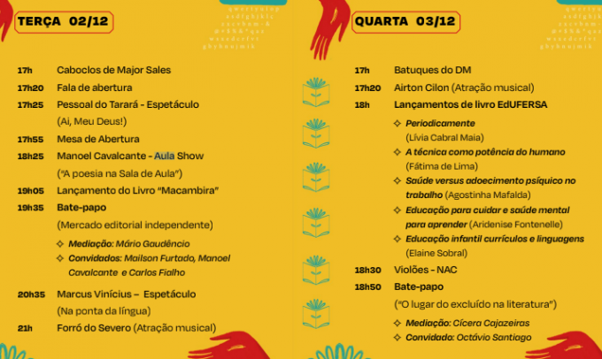 Festival Literário Macambira 2025 (Programação)