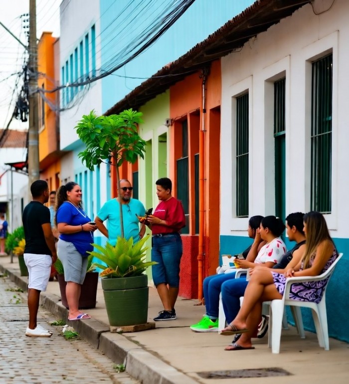 Arte ilustrativa com recursos de Inteligência Artificial para o BCS