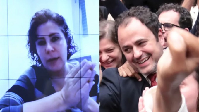 Carla Zambelli e Glauber Braga contaram com a camaradagem da Casa (Foto: Renato Araújo e Bruno Spada/Câmara dos Deputados)