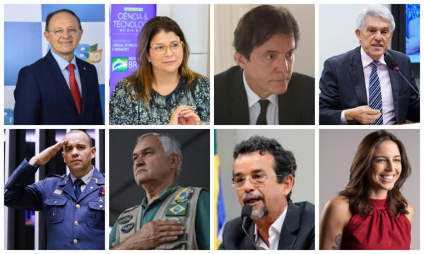Benes, Carla, Robinson, João, Gonçalves, Girão, Mineiro e Bonavides: votos distintos (Fotomontagem Web)