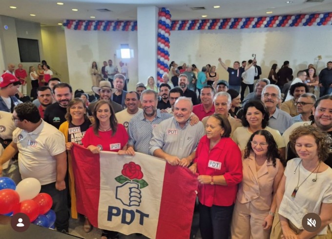 Márcia Maia, Carlos Lupi, Jean-Paul e Fátima: governismo ainda com indefinições (Foto: PDT)