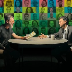 Pedro Dória conversa com Felipe Nunes num bate-papo revelador da cara e pensamento do brasileiro (Foto: Canal Meio)