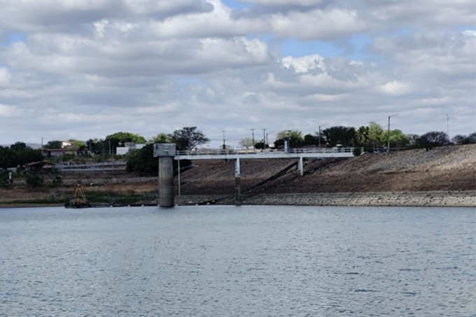 Barragem de Pau dos Ferros tem apenas 5,52% (Foto: Igarn)