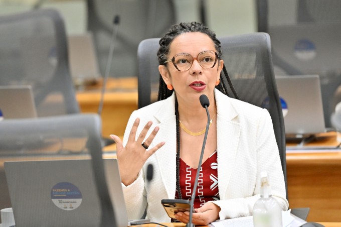 Divaneide Basílio é autora da proposição (Foto: João Gilberto)