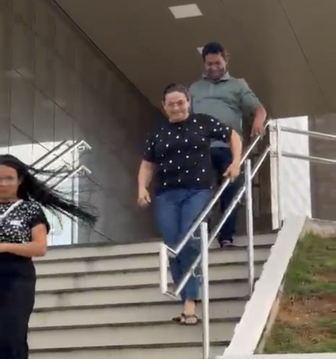 Fernando de Canto de Moça após audiência de custódia - Foto: BSV