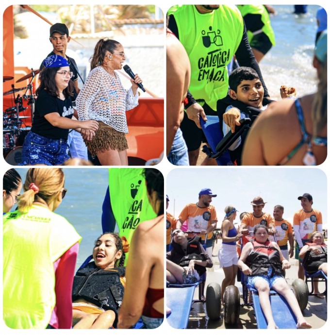 Evento foi o maior já realizado, com condução de Petras Vinícius (Fotomontagem do BCS)