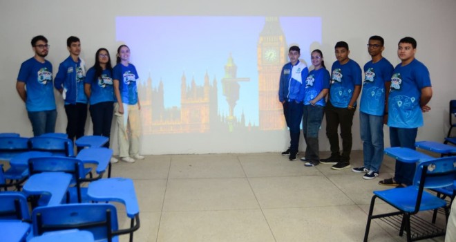 Alunos passam por preparo intenso para viagem do programa “De Mossoró para o mundo” (Foto: Wilson Moreno)