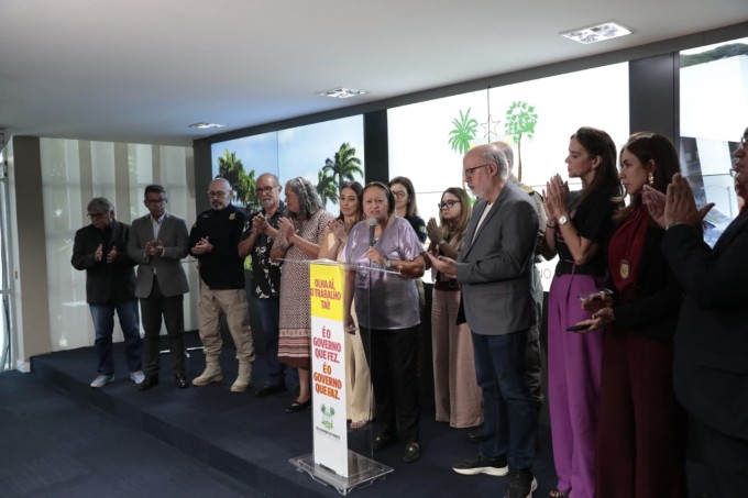 Coletiva resumiu a atuação das forças de segurança (Foto: Governo do RN)