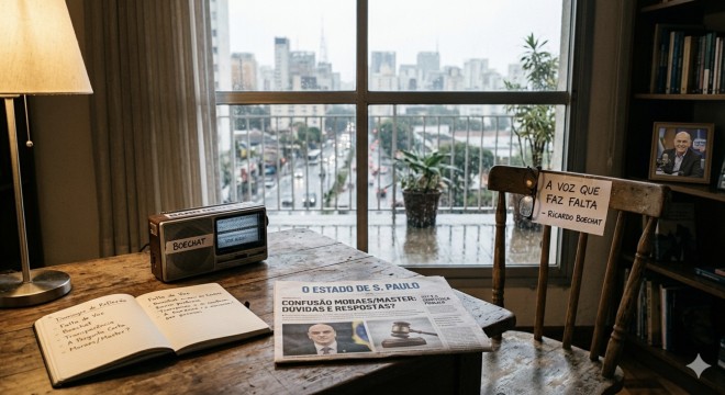 Arte ilustrativa com recursos de Inteligência Artificial para o BCS