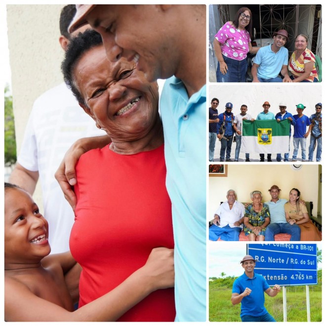 Em página no Instagram o pré-candidato publica trilha na estrada (Fotomontagem do BCS)
