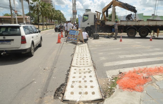 Área crítica do Nova Betânia sofre intervenção técnica (Foto: Wilson Moreno)