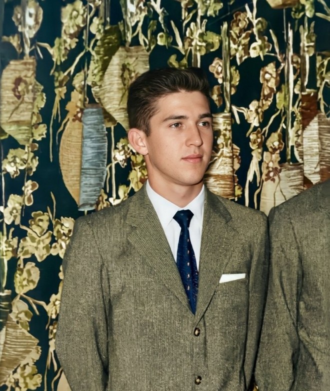 José Benevolo FIlho teve morte trágica, com uma granada, aos 18 anos Foto: cedida e restaurada com uso de IA)