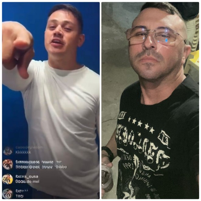 Vereador fazia uma live para redes sociais quando tiros foram disparados; Diego Morais morreu no local Fotomontagem do BCS)