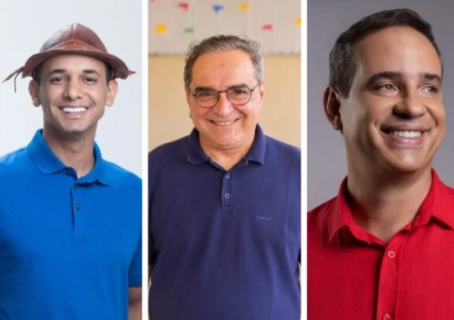 Allyson, Álvaro e Cadu ainda têm chapas para definições (Fotomontagem do BCR)