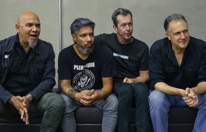 Clemente, Marcelo Capucci, André X e Philippe Seabra: formação atual (Foto: Instagram)