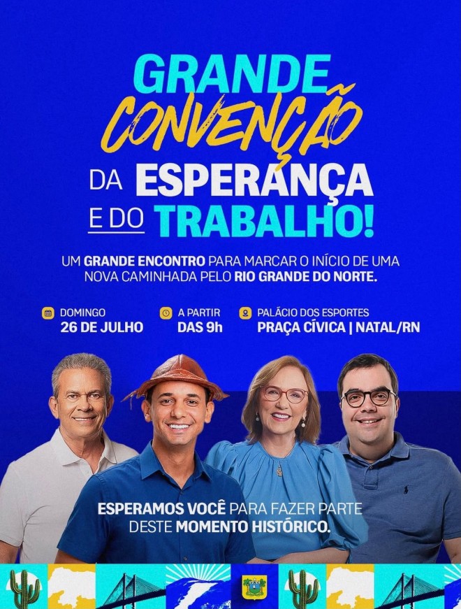 Banner de divulgação do evento