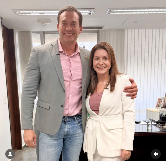 Milena postou foto ao lado de Valentim (Reprodução do BCS)