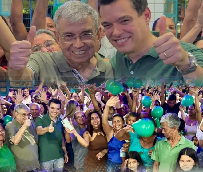 Movimentação política foi no Clube Albatroz em Natal Fotomontagem: Assessoria)