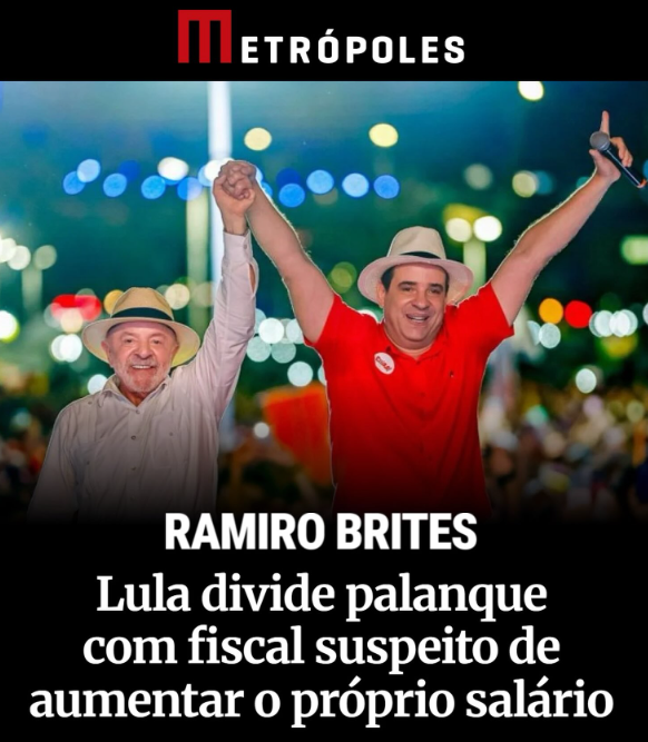 Card de Notícia do Metrópoles nesta sexta-feira, 21 (Reprodução do BCS)