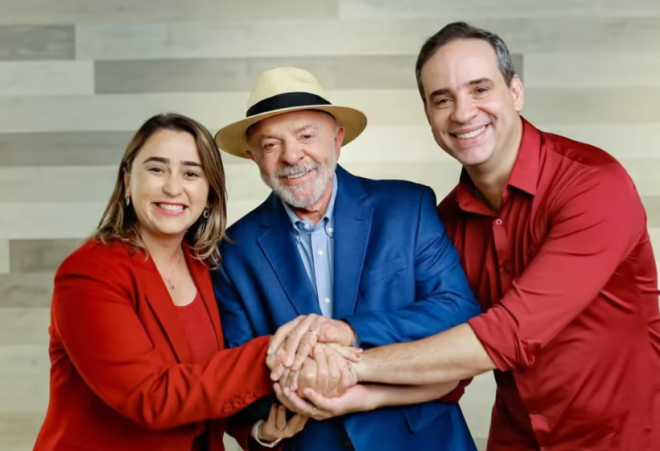 Samanda de Lula, Lula e Cadu de Lula: liberados (Foto: Assessoria)