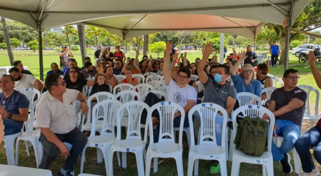 Servidores devem começar greve na sexta-feira, dia 14 (Foto: Márcio Franco)