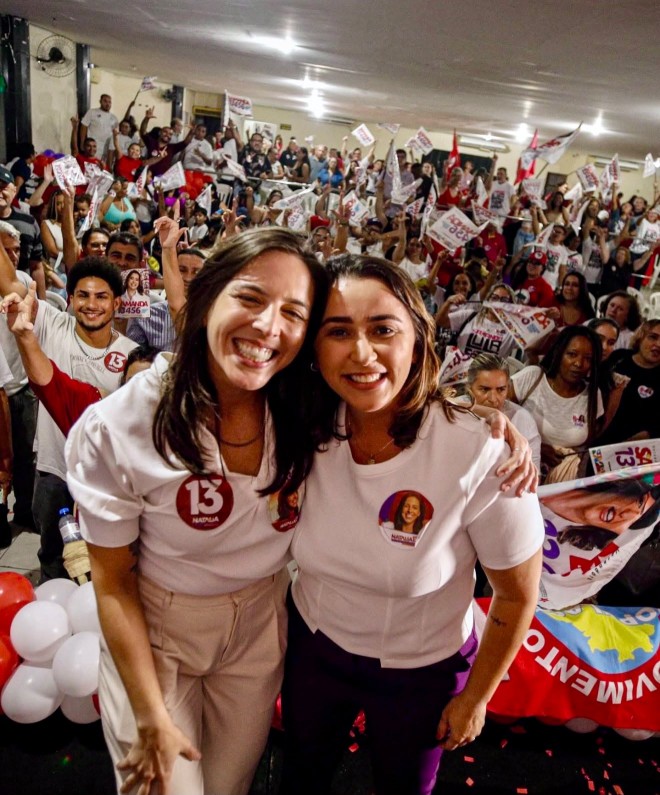 Natália é vista como virtual reeleita e Samanda está viabilizada (Foto: Arquivo do BCS)