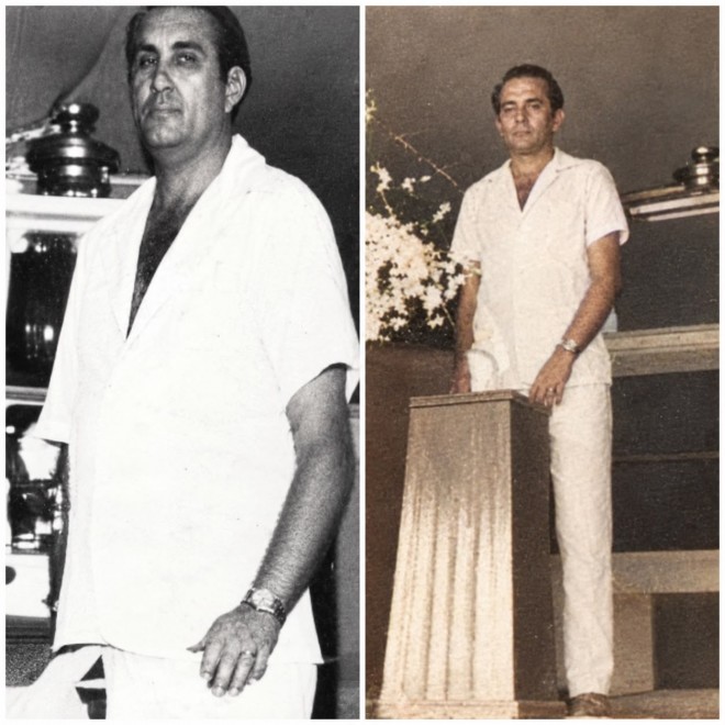 "Balão" marcou uma era, durante décadas, à entrada do Cine Pax (Fotos reparadas com recursos de IA para o BCS)
