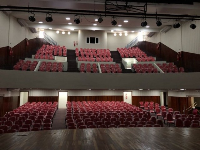 Área interna do novo teatro (Foto: divulgação)