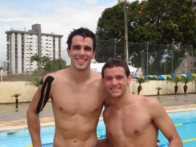 Fratus e o amigo Rodrigues Alves, em Natal, em 2011 (Foto: cedida)