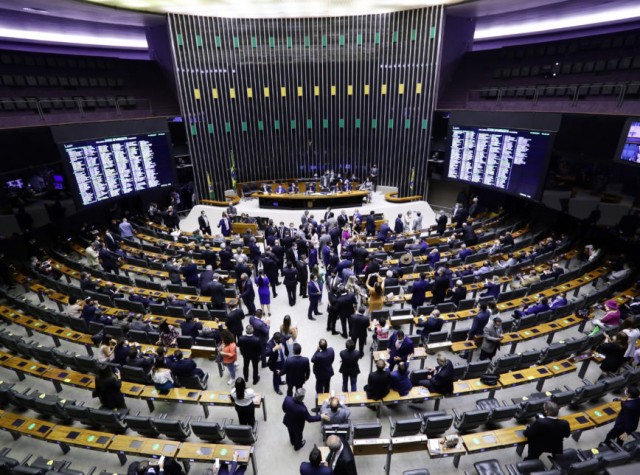 Plenário da Câmara dos Deputados, com 513 vagas (Foto ilustrativa)