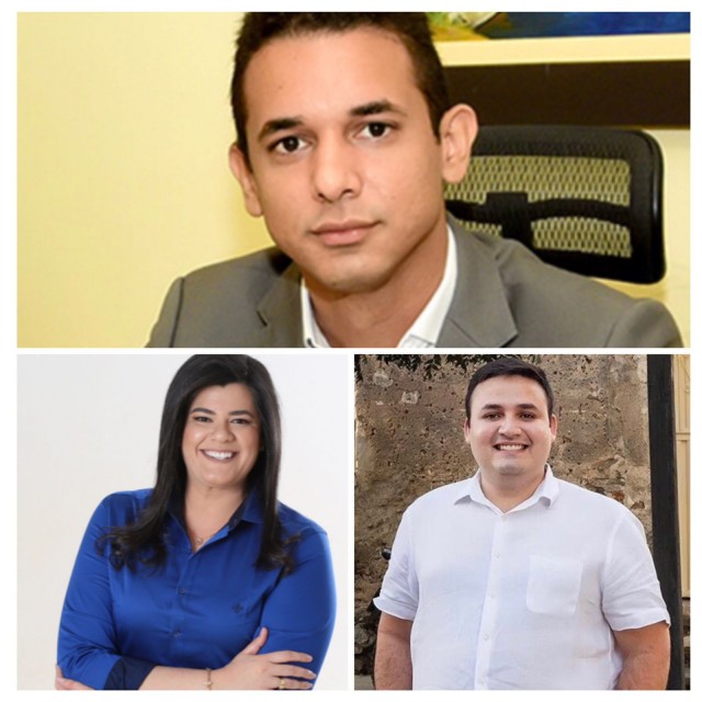 Allyson, Marianna e Tadeu estreiam no executivo e têm crescente peso político (Fotomontagem BCS)
