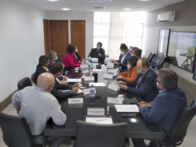 Reunião abriu diálogo com importante segmento industrial do RN (Foto: Pedro Lúcio Carvalho)