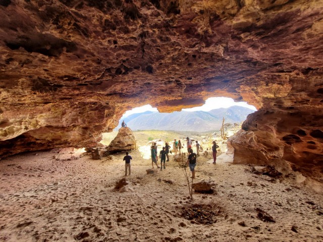 Caverna tem trilha aberta para ser uma nova atração (Foto: Tárcio Araújo)