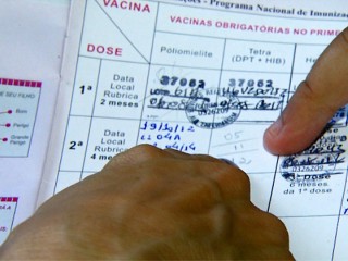 Documento vacinal é obrigatório (Reprodução ilustrativa)