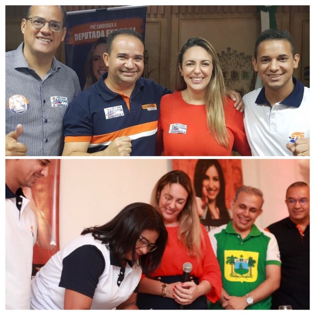Em Natal, Jadson e Ana Paula com dobradinha; em Parnamirim, professora Nilda também pré-candidata (Fotomontagem BCS)