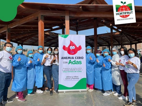 Hortifruti Peru (Nuevo Chao e Valle de Dios) trabalha com 600 crianças no Programa Anemia Zero (Foto: reprodução)