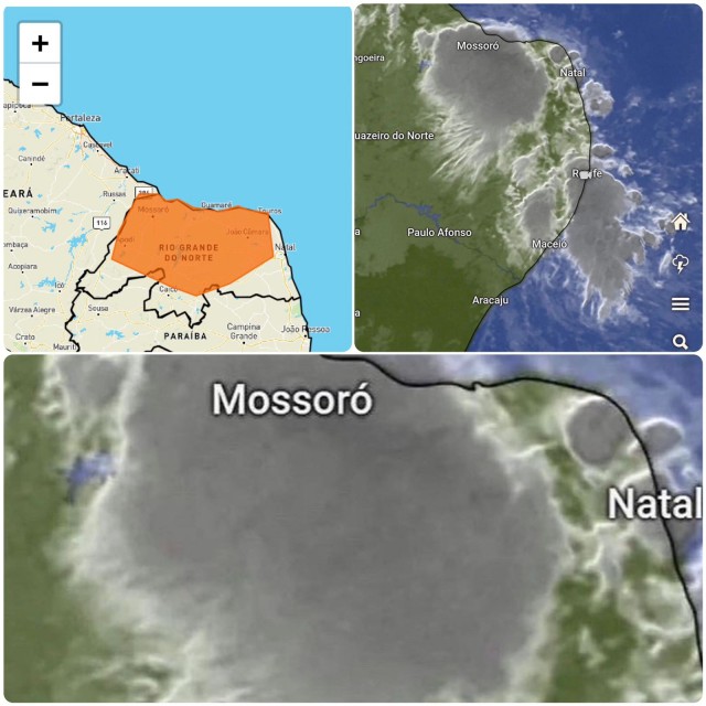 Tempestade de ciclone tropical atinge Mossoró
