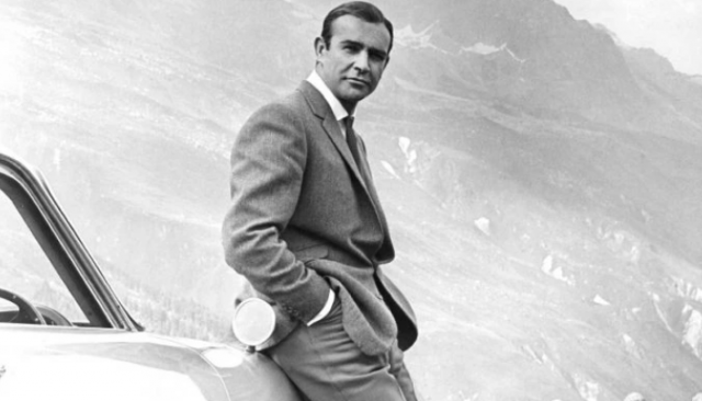 Sean Connery em 1964, no filme 007 contra Goldfinger (Foto: reprodução)