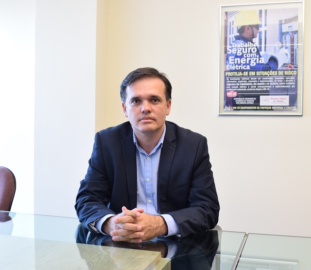 Procurador-chefe do Ministério Público do Trabalho no RN (MPT-RN), Luís Fabiano Pereira (Foto: web)