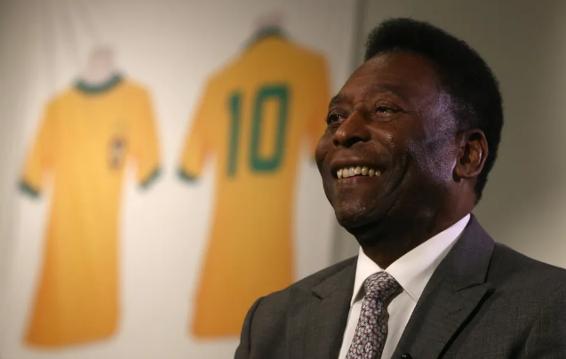 Pelé, a própria identidade nacional (Foto: Foto: Neil Hall)