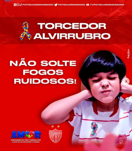 Uso de fogos ruidosos, em jogo, tem reação de repúdio do Potiguar