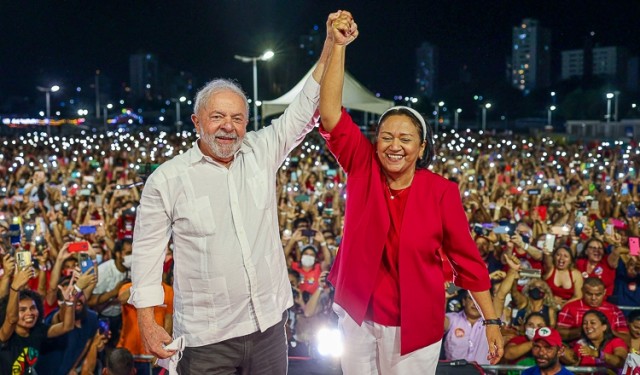 Chegada ao poder de Lula e, novo mandato de Fátima, têm faturas apresentadas cotidianamente (Foto: Ricardo Stuckert)
