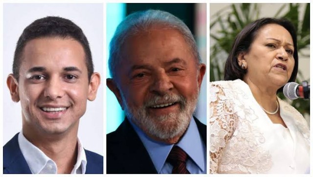 Allyson toma 85%, Lula atinge 55 e Fátima é aprovada por 38% (Fotomontagem do BB)