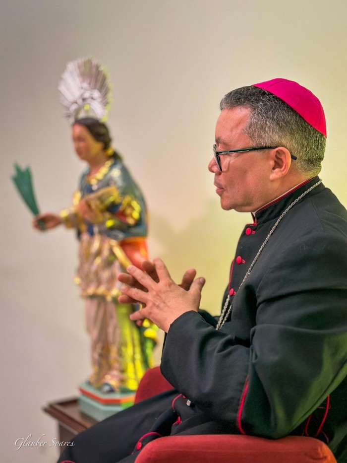 Dom Francisco de Sales é o bispo atual da Diocese de Mossoró (Foto: Glauber Soares)