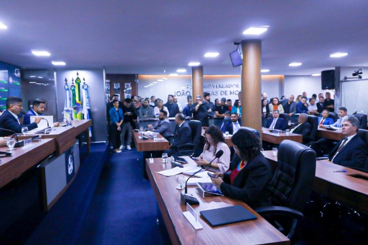 Sessão aprovou reforma administrativa com votação esmagadora em prol do governo (Foto: Edilberto Barros)